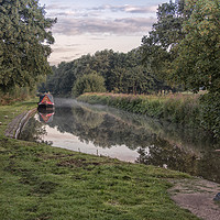 Buy canvas prints of Trent and Mersey canal by Alan Tunnicliffe
