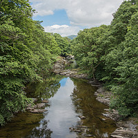 Buy canvas prints of River landscape by Alan Tunnicliffe