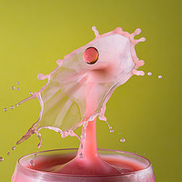 Buy canvas prints of Milk splash by Alan Tunnicliffe