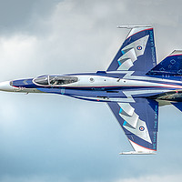 Buy canvas prints of F18 Hornet by Alan Tunnicliffe