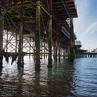 Buy canvas prints of Brighton pier by Alan Tunnicliffe