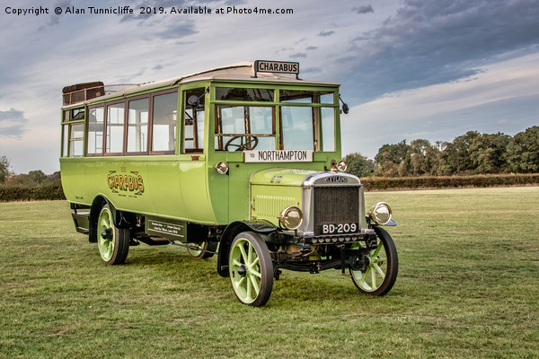 1927 Leyland G7 Picture Board by Alan Tunnicliffe