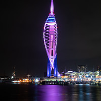 Buy canvas prints of Spinnaker Tower by Alan Tunnicliffe