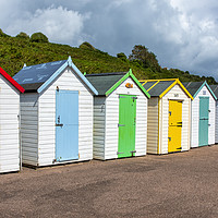 Buy canvas prints of Beach huts by Alan Tunnicliffe