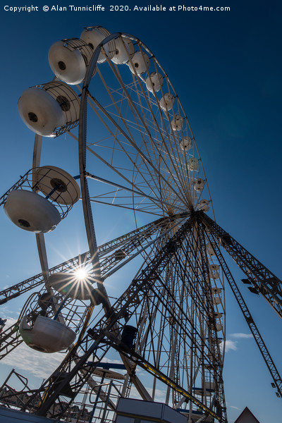 Ferris wheel Picture Board by Alan Tunnicliffe