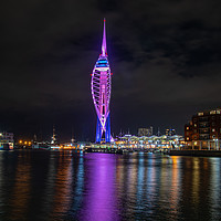 Buy canvas prints of Spinnaker Tower by Alan Tunnicliffe