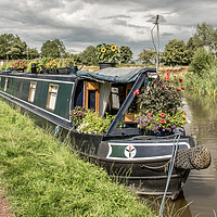 Buy canvas prints of Narrow boat by Alan Tunnicliffe