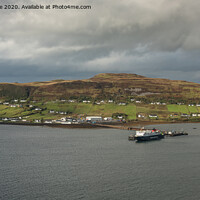 Buy canvas prints of Uig by Alan Tunnicliffe