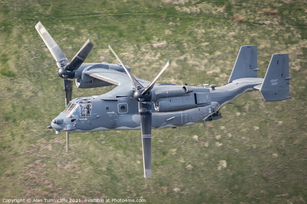 USAF osprey Picture Board by Alan Tunnicliffe