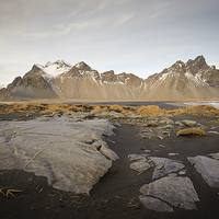 Buy canvas prints of The Vestrahorn  by David Howes