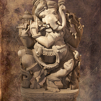 Buy canvas prints of Ganesh by Ram Vasudev