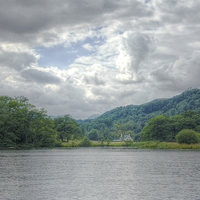 Buy canvas prints of Lake Windermere by Jane Hitchcock