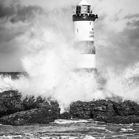 Buy canvas prints of Stormy Seas by Christine Smart