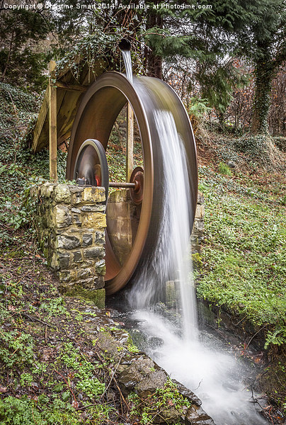 The Flowing Waterwheel Picture Board by Christine Smart