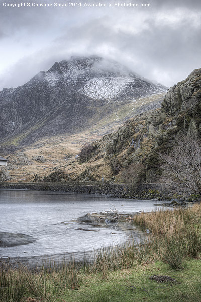  Clouds over Tryfan Picture Board by Christine Smart