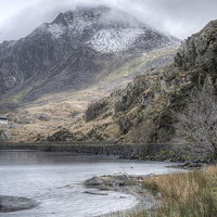 Buy canvas prints of  Clouds over Tryfan by Christine Smart