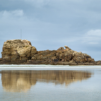 Buy canvas prints of  Chapel Rock, Cornwall by Christine Smart