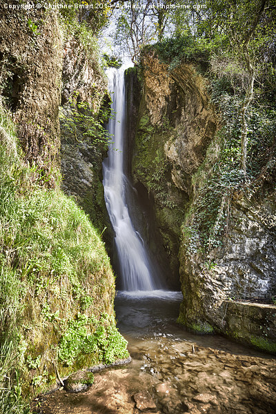  Dyserth Waterfall, Denbighshire Picture Board by Christine Smart
