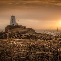 Buy canvas prints of Tranquil Sunset at Llanddwyn Island - Anglesey by Christine Smart