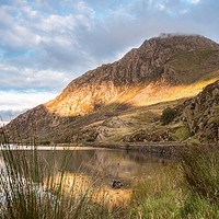 Buy canvas prints of Sunkissed - Tryfan, Snowdonia National Park, Wales by Christine Smart
