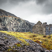 Buy canvas prints of Dinorwic Slate Quarry - What Remains by Christine Smart