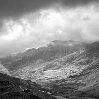 Buy canvas prints of The Rolling Hills of Snowdonia by Christine Smart