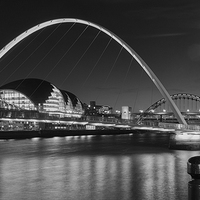 Buy canvas prints of Down the Tyne by Ian Clamp