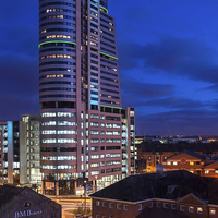 Buy canvas prints of  Bridgewater Place by Ian Clamp