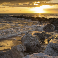 Buy canvas prints of  Golden light by Ian Clamp