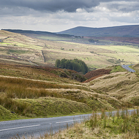 Buy canvas prints of  Moorland road by Ian Clamp