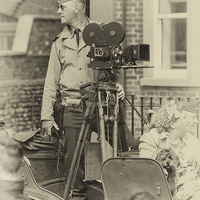 Buy canvas prints of  Newsreel cameraman by Ian Clamp