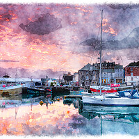 Buy canvas prints of Padstow in Cornwall by Helen Hotson