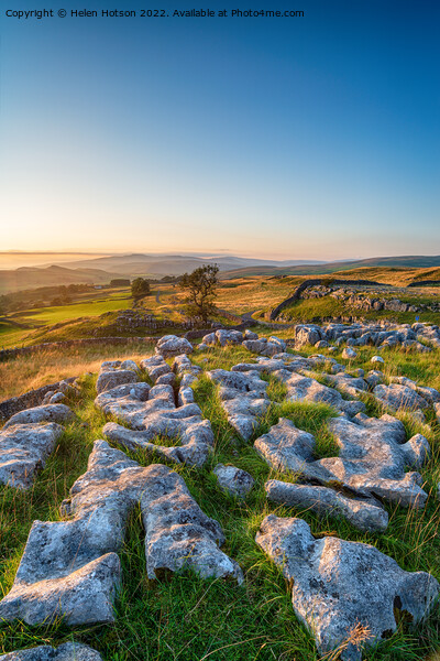 Winskill Stones in the Yorkshire Dales Picture Board by Helen Hotson
