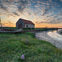 Buy canvas prints of Thornham on the Norfolk coast by Helen Hotson