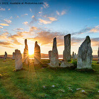 Buy canvas prints of The Callanish Stones by Helen Hotson