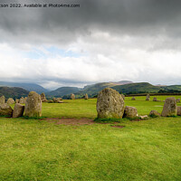 Buy canvas prints of Castlerigg Stone Circle by Helen Hotson