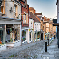 Buy canvas prints of Cobbled Street by Helen Hotson
