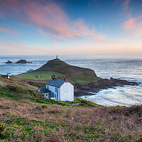 Buy canvas prints of Dusk at Cape Cornwall by Helen Hotson