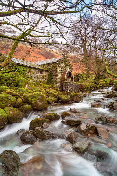 The old mill at Borrowdale  Picture Board by Helen Hotson
