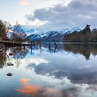 Buy canvas prints of Derwentwater in Cumbria by Helen Hotson