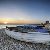 Buy canvas prints of Chesil Beach by Helen Hotson