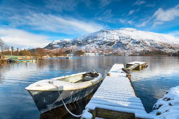 Winter in the Lake District  Picture Board by Helen Hotson