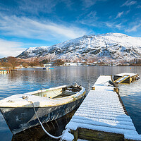 Buy canvas prints of Winter in the Lake District  by Helen Hotson
