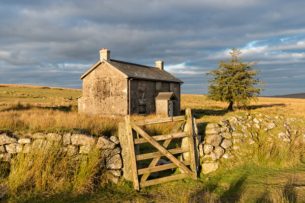 Cottage on the Moor Picture Board by Helen Hotson