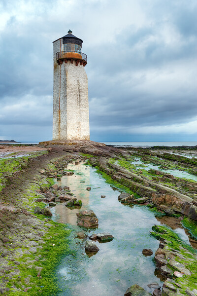 Sotherness Lighthouse in Galloway Picture Board by Helen Hotson
