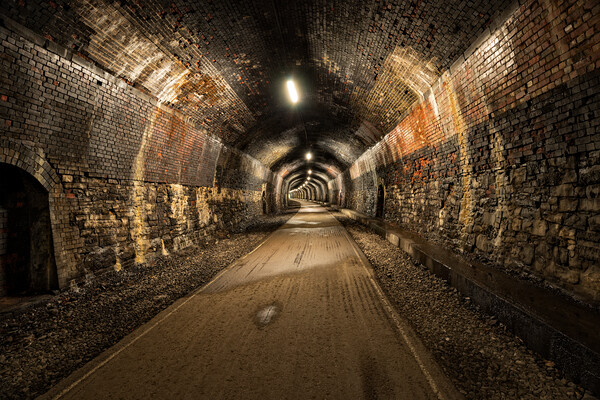 The Headstone Tunnel Picture Board by Helen Hotson
