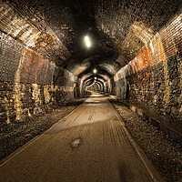 Buy canvas prints of The Headstone Tunnel by Helen Hotson