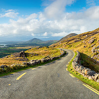 Buy canvas prints of Looking north along the Healy Pass  by Helen Hotson