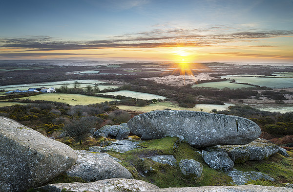 Cornish Sunrise Picture Board by Helen Hotson