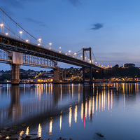 Buy canvas prints of The River Tamar in Plymouth by Helen Hotson